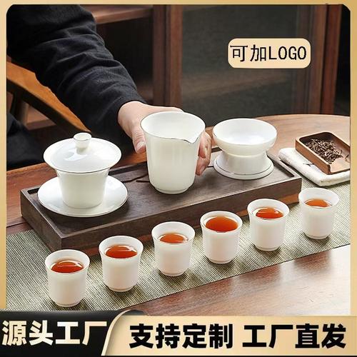 羊脂玉瓷韵，礼遇东方情——详解德化白瓷功夫茶具套装的雅致之道